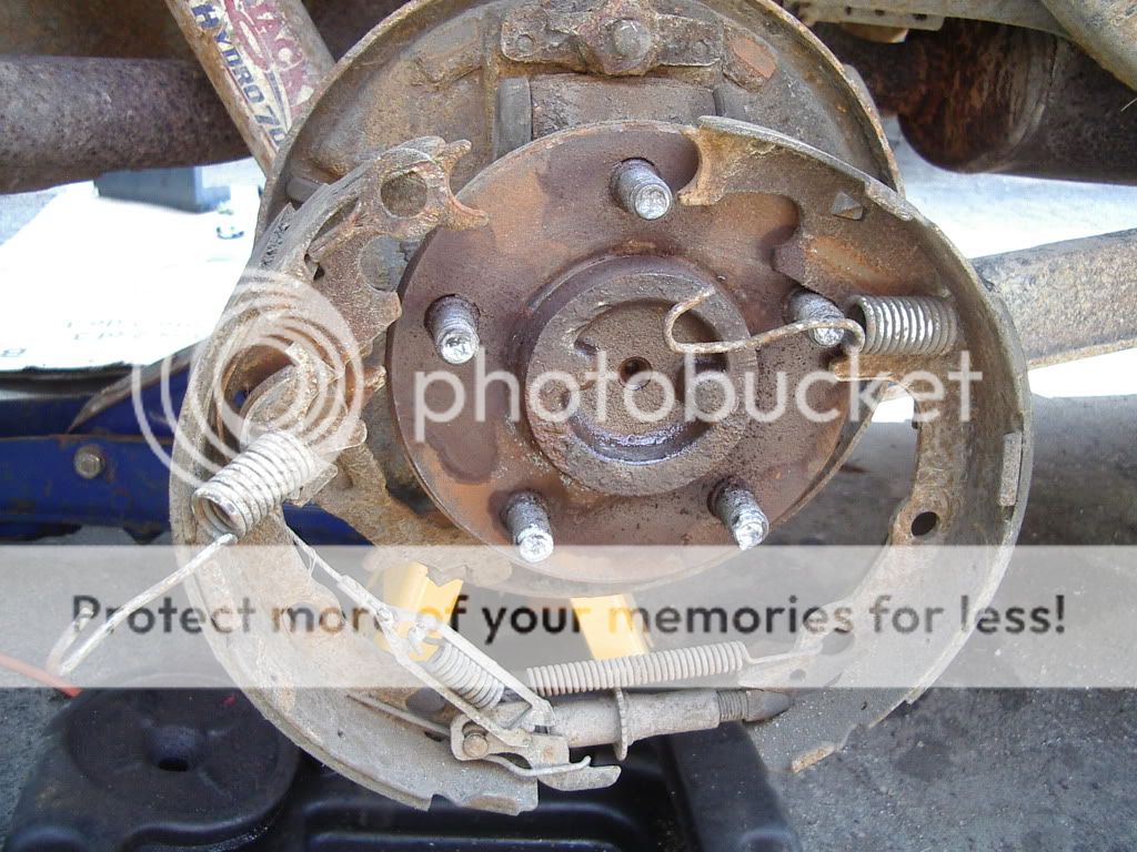 Jeep yj rear brake assembly #3