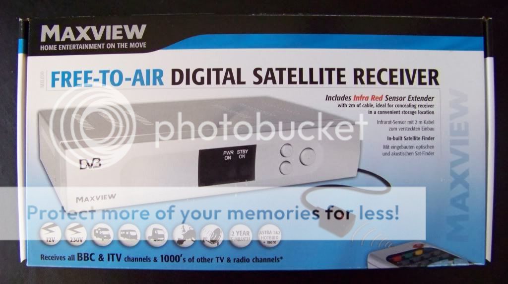 FREETOAIR DIGITAL TV SATELLITE RECEIVER BOX MOTORHOME/CAMPER VAN/CARAVAN eBay