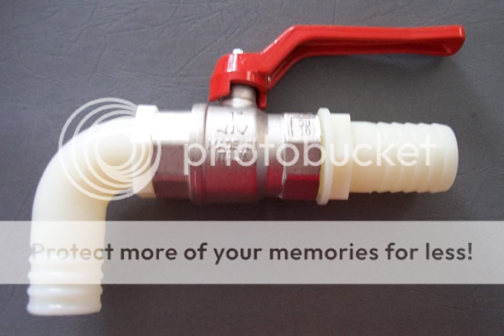 FRESH/WASTE WATER TANK DRAIN TAP MOTORHOME/CARAVAN/BOAT eBay