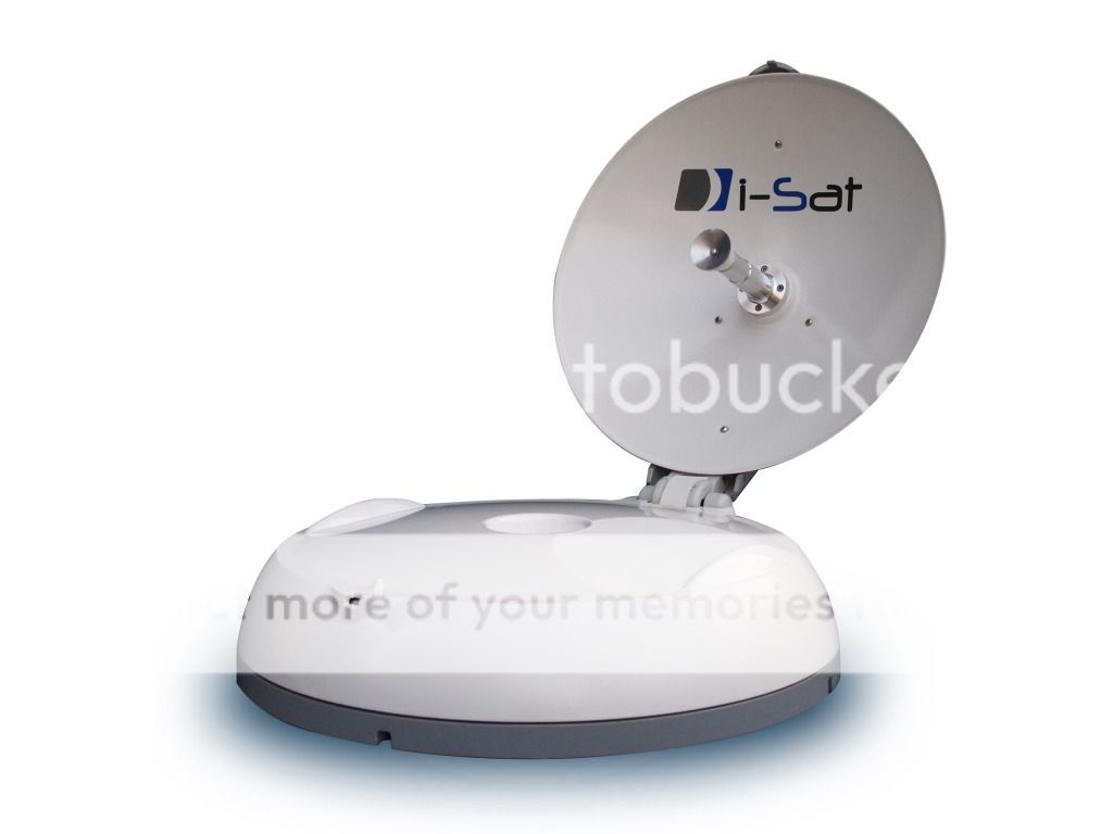 MOBILSAT ISAT AUTOMATIC SATELLITE DISH/SYSTEM MOTORHOME/CAMPER VAN