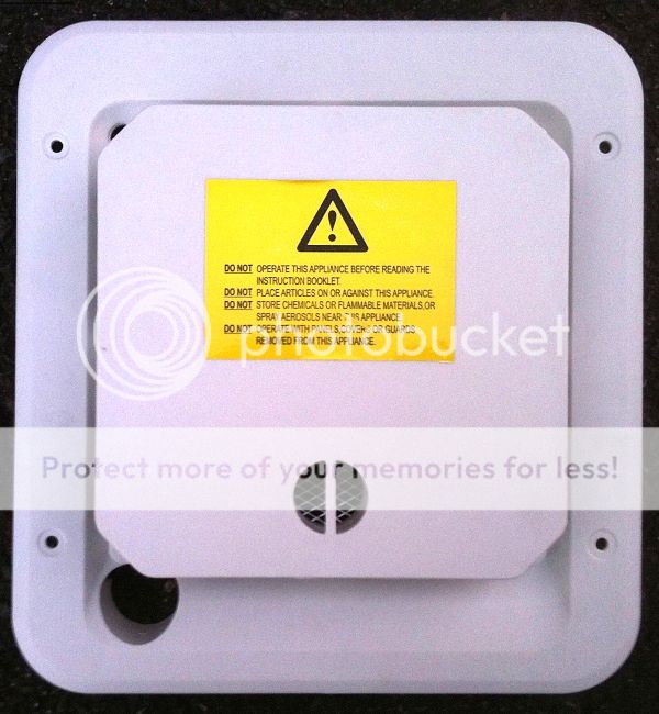 HENRY/CARVER CASCADE GAS FLUE/COWL COVER MOTORHOME/CAMPERVAN/CARAVAN