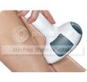 Apply the tip of TRIA Home Laser Hair Removal System
