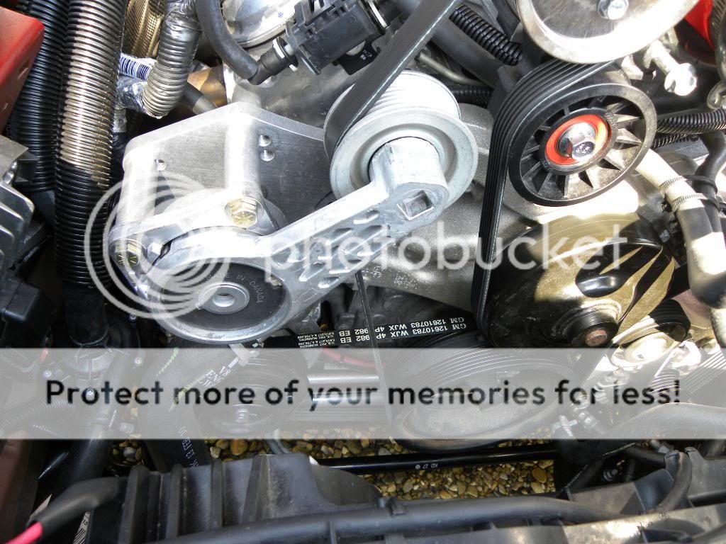 New Tensioner, Major help for belt slippage on 2300. Camaro5 Chevy Camaro Forum / Camaro ZL1