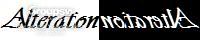 Alteration banner